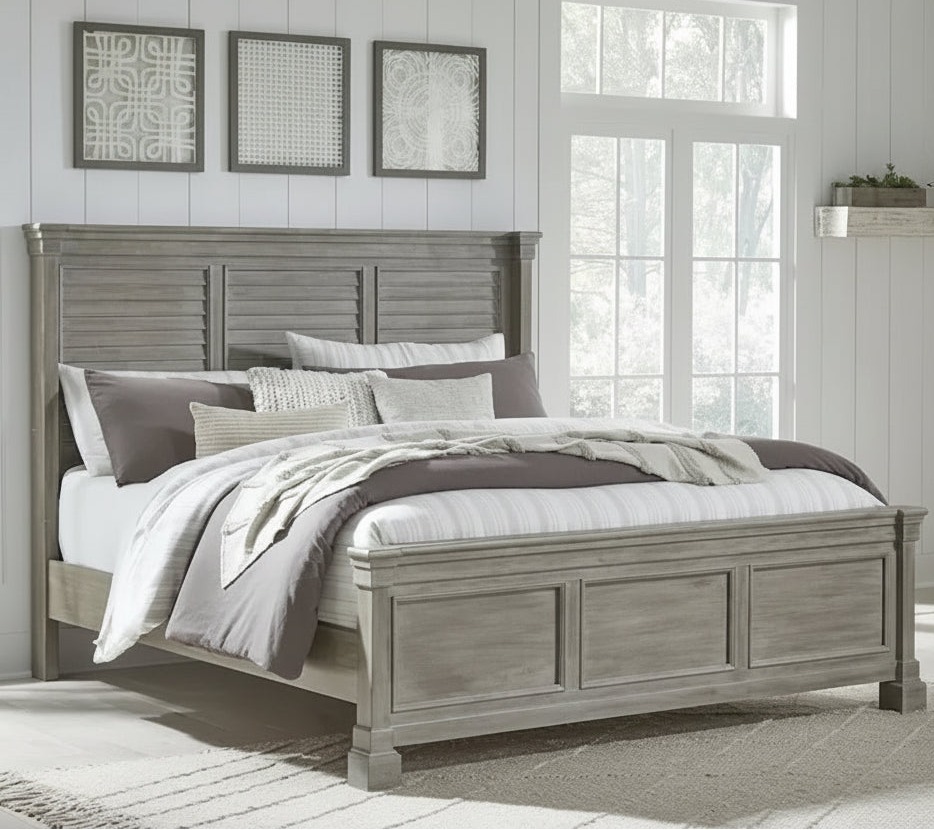 Signature Design by Ashley Moreshire Bisque Panel Bed