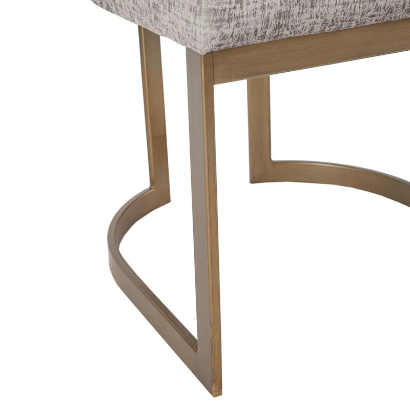 Ensemble de 2 chaises de salle à manger modernes rembourrées avec pieds en bois