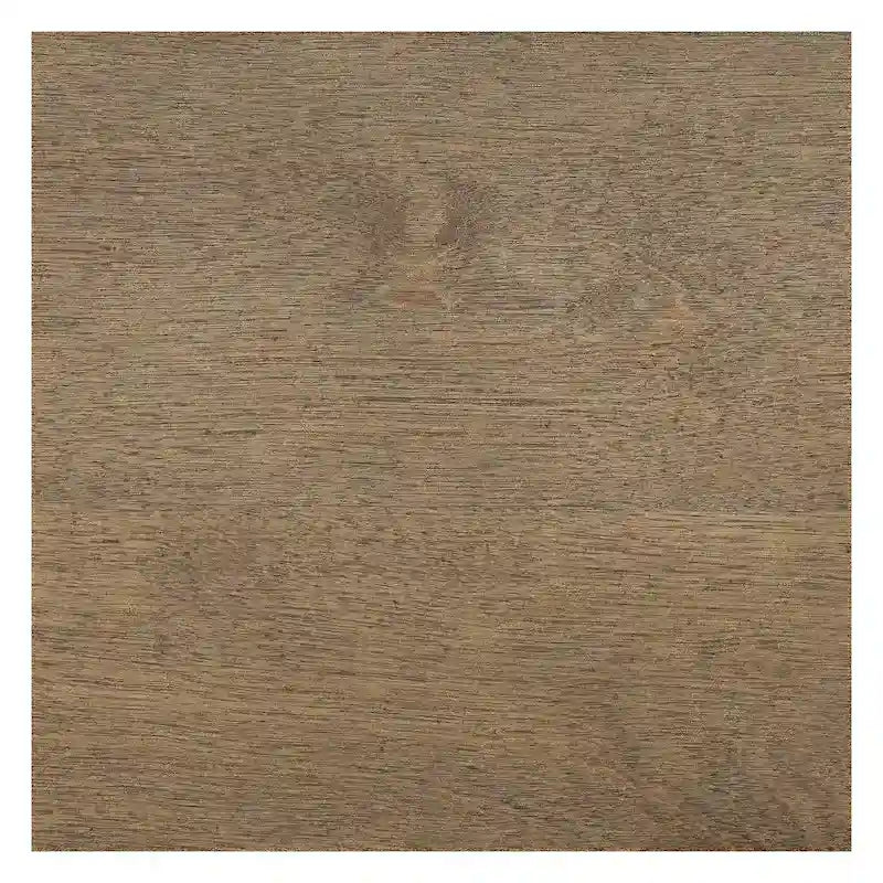 Lit à baldaquin en bois marron taille Queen avec design à baldaquin ouvert