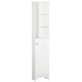 HOMCOM Freestanding Bathroom Storage Cabinet Organizer Tower