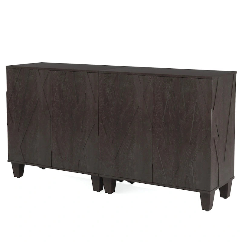 Buffet de salle à manger avec rangement de 140 cm pour cuisine