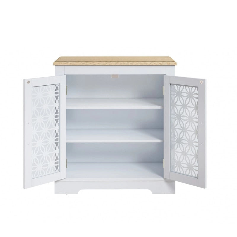 Meuble de rangement d'appoint rustique pour salle de bain ou chambre à coucher, 31 po