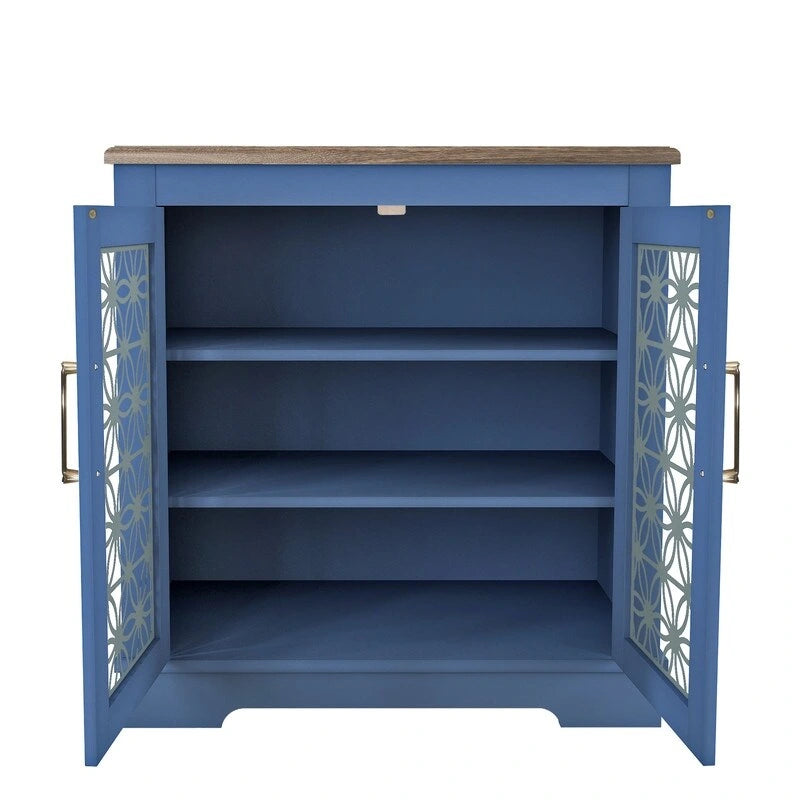 Meuble de rangement d'appoint rustique pour salle de bain ou chambre à coucher, 31 po
